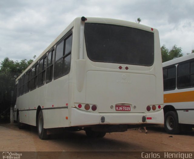 Ônibus Particulares 7029 na cidade de Ribeira do Amparo, Bahia, Brasil, por Carlos  Henrique. Número da foto: #5492594.