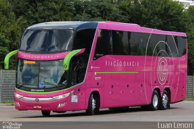 Viação Garcia 7209 na cidade de Curitiba, Paraná, Brasil, por Luan Lenon. ID da foto: 5490651.