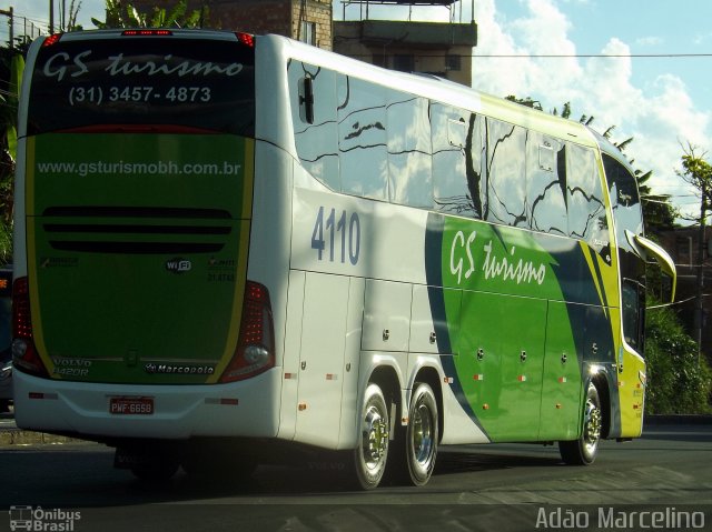 GS Turismo 4110 na cidade de Belo Horizonte, Minas Gerais, Brasil, por Adão Raimundo Marcelino. ID da foto: 5492460.