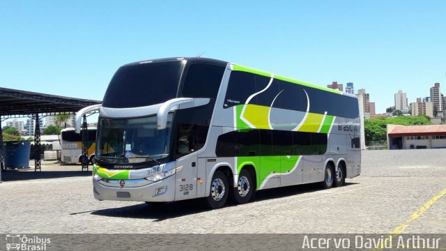 Brasil Sul Linhas Rodoviárias 3128 na cidade de Londrina, Paraná, Brasil, por EDUARDO - SOROCABUS. Número da foto: #5491994.