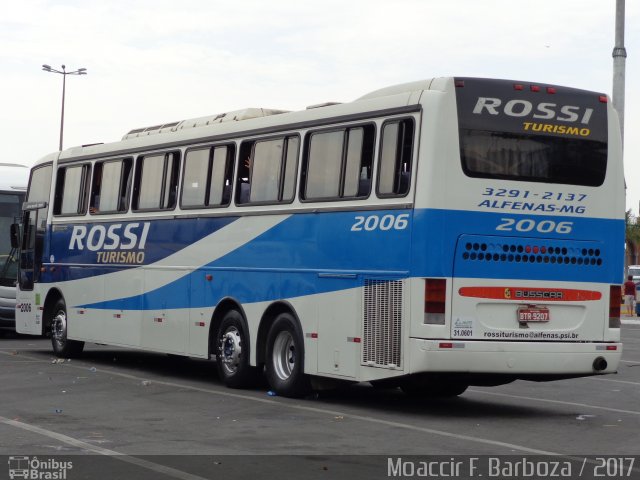 Rossi Turismo 2006 na cidade de Aparecida, São Paulo, Brasil, por Moaccir  Francisco Barboza. ID da foto: 5492455.