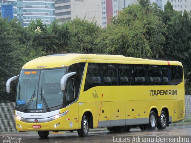 Viação Itapemirim 60515 na cidade de Curitiba, Paraná, Brasil, por Lucas Adriano Bernardino. ID da foto: 5491432.