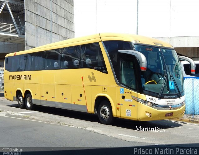 Viação Itapemirim 60825 na cidade de Campinas, São Paulo, Brasil, por Prisco Martin Pereira. ID da foto: 5491415.