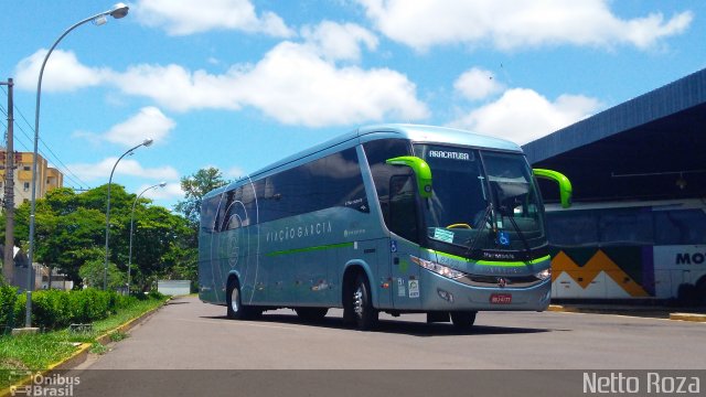 Viação Garcia 8423 na cidade de Presidente Prudente, São Paulo, Brasil, por Nestor dos Santos Roza. ID da foto: 5490948.