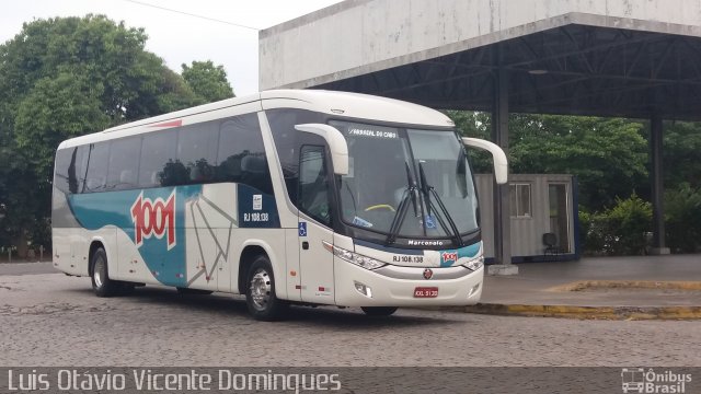 Auto Viação 1001 RJ 108.138 na cidade de Campos dos Goytacazes, Rio de Janeiro, Brasil, por Luis Otávio Vicente Domingues. ID da foto: 5491185.