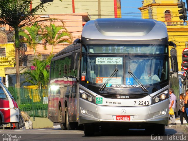 Viação Campo Belo 7 2243 na cidade de , por Caio  Takeda. Número da foto: #5492744.