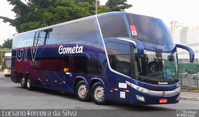 Viação Cometa 17310 na cidade de São Paulo, São Paulo, Brasil, por Luciano Ferreira da Silva. ID da foto: 5493493.