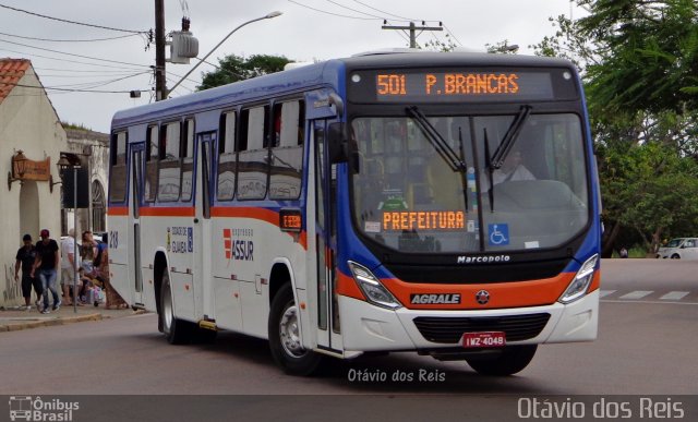 Expresso Assur 218 na cidade de Guaíba, Rio Grande do Sul, Brasil, por Otávio dos Reis . ID da foto: 5493312.