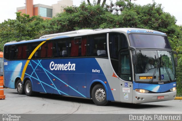 Viação Cometa 5406 na cidade de São Paulo, São Paulo, Brasil, por Douglas Paternezi. Número da foto: #5493658.