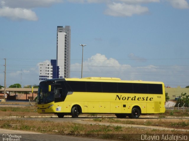 Viação Nordeste 1520 na cidade de Mossoró, Rio Grande do Norte, Brasil, por Otavio Adalgisio. ID da foto: 5494062.