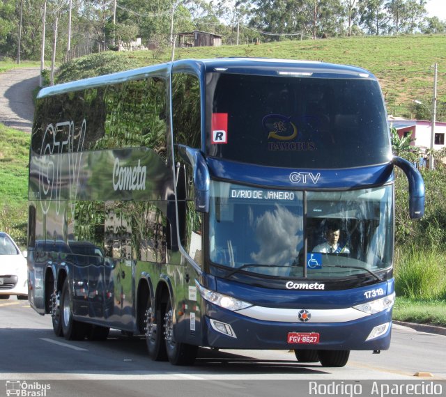 Viação Cometa 17319 na cidade de Conselheiro Lafaiete, Minas Gerais, Brasil, por Rodrigo  Aparecido. Número da foto: #5494487.