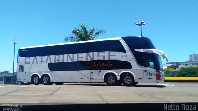 Auto Viação Catarinense 3718 na cidade de Londrina, Paraná, Brasil, por Nestor dos Santos Roza. Número da foto: #5493982.