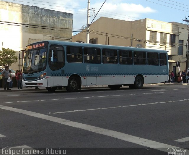 Transportes Santa Maria 629 na cidade de Pelotas, Rio Grande do Sul, Brasil, por Felipe Ferreira Ribeiro. ID da foto: 5492980.