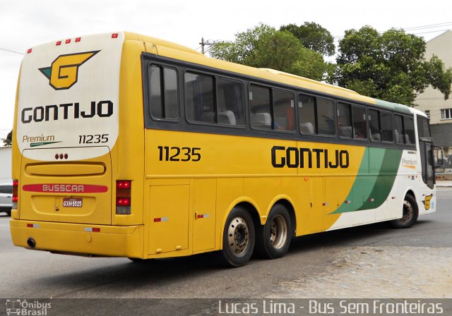 Empresa Gontijo de Transportes 11235 na cidade de Rio de Janeiro, Rio de Janeiro, Brasil, por Lucas Lima. ID da foto: 5494478.