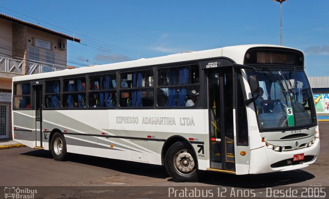 Expresso Adamantina 706 na cidade de Osvaldo Cruz, São Paulo, Brasil, por Cristiano Soares da Silva. ID da foto: 5494272.