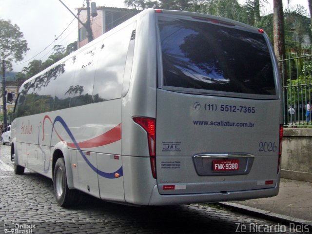 Scalla Tur Transportes 2026 na cidade de Petrópolis, Rio de Janeiro, Brasil, por Zé Ricardo Reis. ID da foto: 5493756.