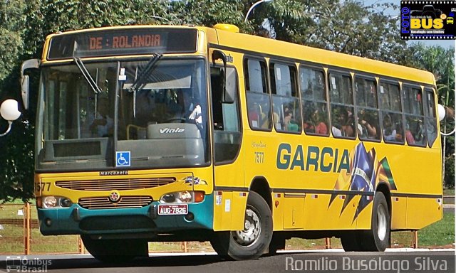 Viação Garcia 7577 na cidade de Rolândia, Paraná, Brasil, por Romílio Busólogo Silva . Número da foto: #5493757.