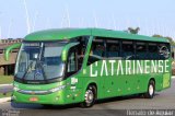Auto Viação Catarinense 3380 na cidade de Florianópolis, Santa Catarina, Brasil, por Renato de Aguiar. Número da foto: #:id.