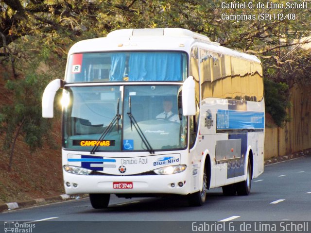 VIDA - Viação Danúbio Azul 7007 na cidade de Campinas, São Paulo, Brasil, por Gabriel Giacomin de Lima. ID da foto: 5496637.