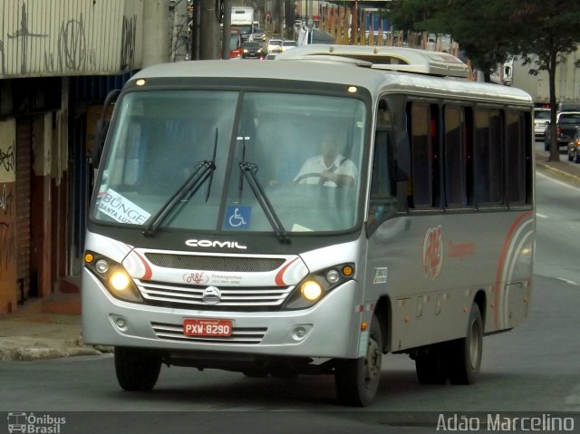RRE Transportes 1600 na cidade de Belo Horizonte, Minas Gerais, Brasil, por Adão Raimundo Marcelino. Número da foto: #5496666.