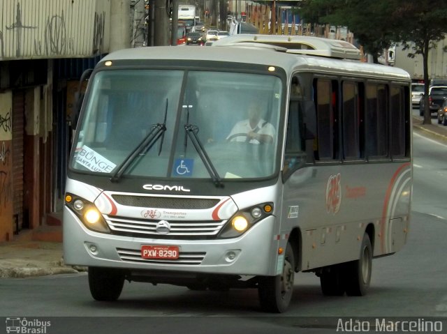 RRE Transportes 1600 na cidade de Belo Horizonte, Minas Gerais, Brasil, por Adão Raimundo Marcelino. ID da foto: 5496666.