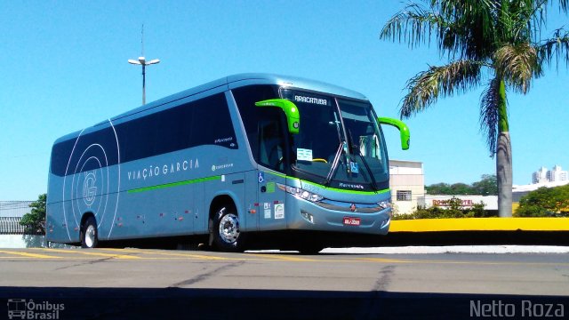 Viação Garcia 8523 na cidade de Londrina, Paraná, Brasil, por Nestor dos Santos Roza. ID da foto: 5495870.