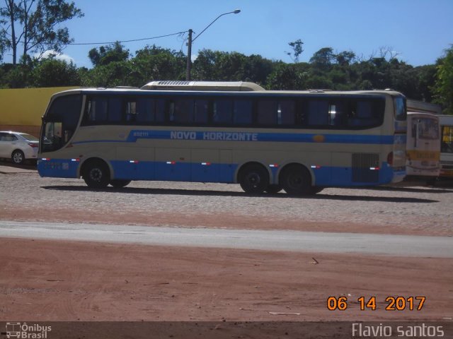 Viação Novo Horizonte 802111 na cidade de Barra da Estiva, Bahia, Brasil, por Matheus  Nascimento. ID da foto: 5497232.