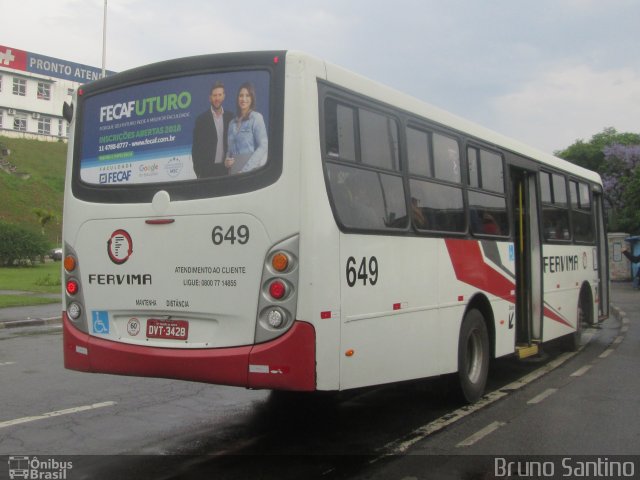 Viação Fervima 649 na cidade de Taboão da Serra, São Paulo, Brasil, por Bruno Santino. Número da foto: #5496808.
