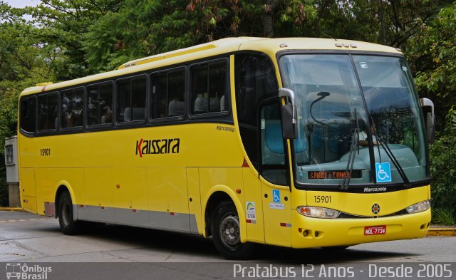 Kaissara - Viação Caiçara 15901 na cidade de São Paulo, São Paulo, Brasil, por Cristiano Soares da Silva. ID da foto: 5496935.