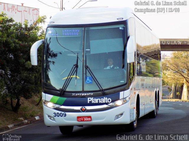 Planalto Transportes 3009 na cidade de Campinas, São Paulo, Brasil, por Gabriel Giacomin de Lima. Número da foto: #5496651.