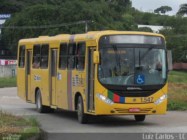 Itamaracá Transportes 1.547 na cidade de Abreu e Lima, Pernambuco, Brasil, por Luiz Carlos de Santana. ID da foto: 5495929.