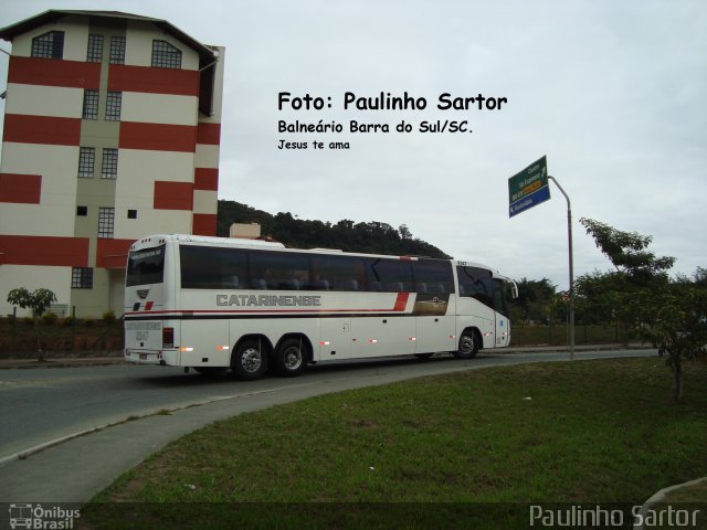 Auto Viação Catarinense 2347 na cidade de Blumenau, Santa Catarina, Brasil, por Paulinho Sartor. ID da foto: 5495861.