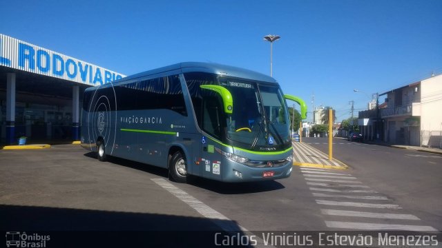 Viação Garcia 8483 na cidade de Osvaldo Cruz, São Paulo, Brasil, por Carlos Vinicius Estevão Menezes. Número da foto: #5495007.