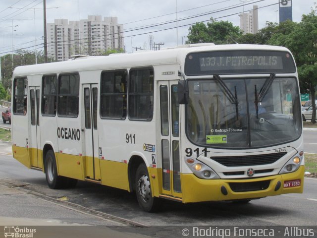 Expresso Oceano 911 na cidade de Natal, Rio Grande do Norte, Brasil, por Rodrigo Fonseca. ID da foto: 5495707.