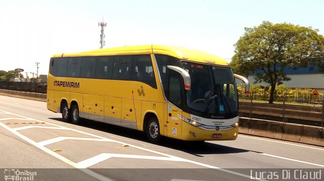 Viação Itapemirim 60801 na cidade de Resende, Rio de Janeiro, Brasil, por Lucas Di Claud. Número da foto: #5498461.