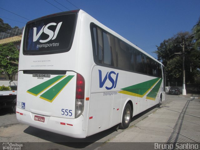 VSI - Viação Santo Ignácio 555 na cidade de Taboão da Serra, São Paulo, Brasil, por Bruno Santino. Número da foto: #5497919.