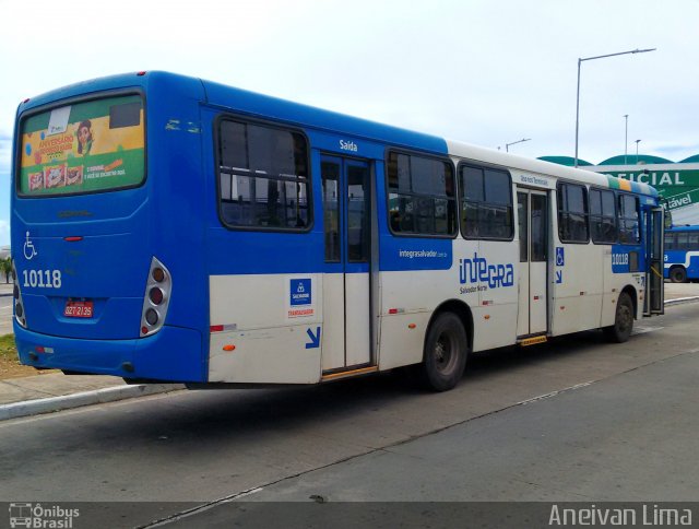 Concessionária Salvador Norte - CSN Transportes 10118 na cidade de Salvador, Bahia, Brasil, por Aneivan Lima. Número da foto: #5499159.