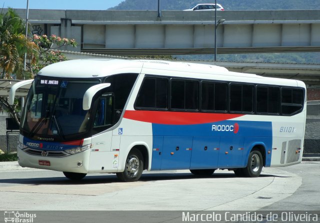 Viação Riodoce 81101 na cidade de Rio de Janeiro, Rio de Janeiro, Brasil, por Marcelo Candido de Oliveira. ID da foto: 5498497.