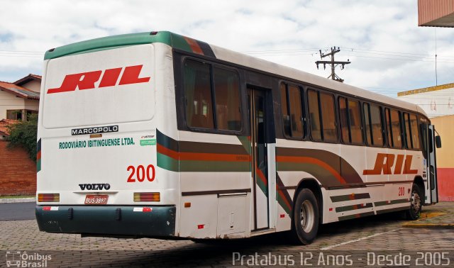 RIL - Rodoviário Ibitinguense Ltda. 200 na cidade de Garça, São Paulo, Brasil, por Cristiano Soares da Silva. ID da foto: 5498151.