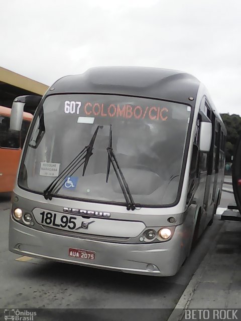 Viação Santo Ângelo 18L95 na cidade de Curitiba, Paraná, Brasil, por Alberto Selinke. Número da foto: #5497941.