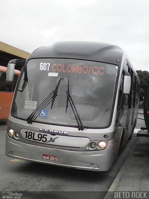 Viação Santo Ângelo 18L95 na cidade de Curitiba, Paraná, Brasil, por Alberto Selinke. ID da foto: 5497941.