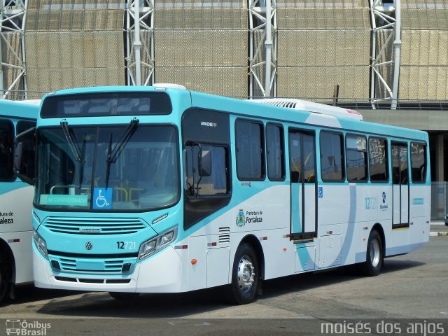 Auto Viação São José 12721 na cidade de Fortaleza, Ceará, Brasil, por Francisco Moisés  Silva dos Anjos. Número da foto: #5499785.
