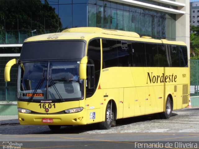Viação Nordeste 1601 na cidade de Fortaleza, Ceará, Brasil, por Fernando de Oliveira. Número da foto: #5499504.