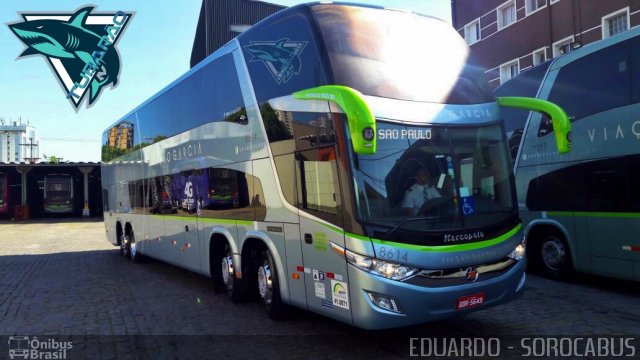 Viação Garcia 8614 na cidade de São Paulo, São Paulo, Brasil, por EDUARDO - SOROCABUS. ID da foto: 5499077.