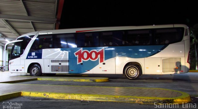 Auto Viação 1001 RJ 108.383 na cidade de Queluz, São Paulo, Brasil, por Saimom  Lima. Número da foto: #5501355.