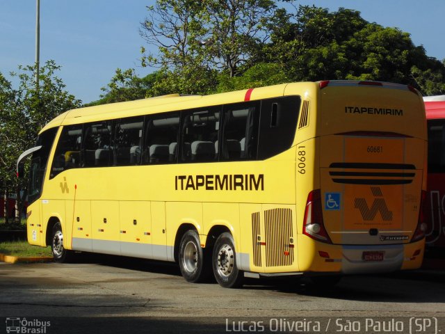 Viação Itapemirim 60681 na cidade de São Paulo, São Paulo, Brasil, por Lucas Oliveira. Número da foto: #5500878.