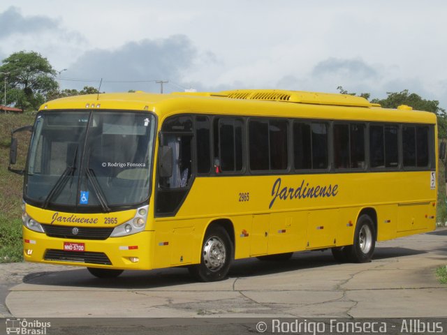 Auto Viação Jardinense 2965 na cidade de Natal, Rio Grande do Norte, Brasil, por Rodrigo Fonseca. Número da foto: #5500704.