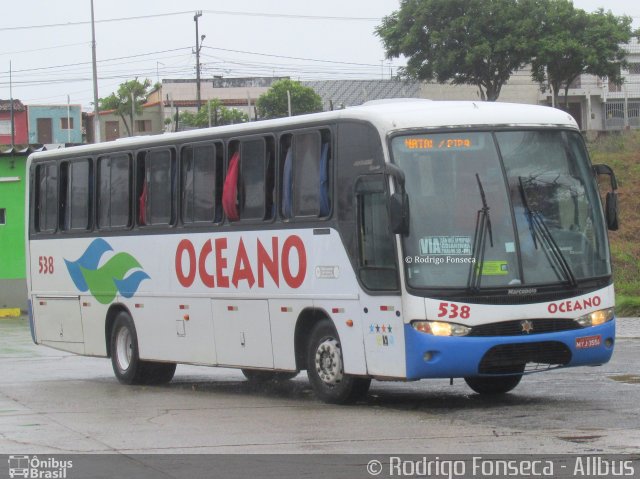 Expresso Oceano 538 na cidade de Natal, Rio Grande do Norte, Brasil, por Rodrigo Fonseca. Número da foto: #5500688.