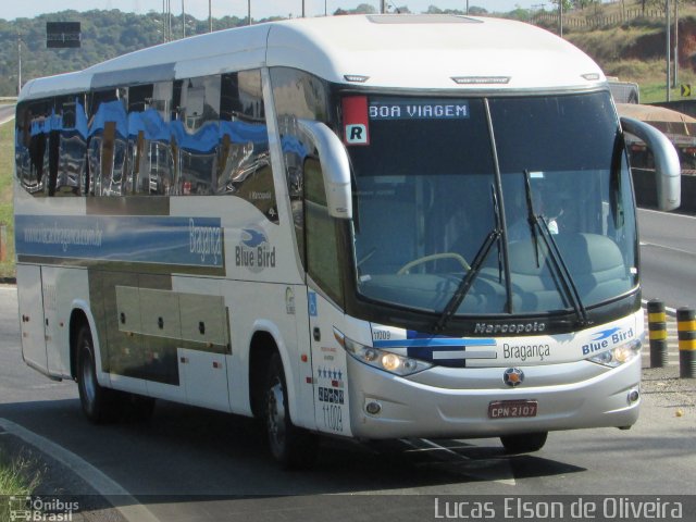 Auto Viação Bragança 11.009 na cidade de Pouso Alegre, Minas Gerais, Brasil, por Lucas Elson de Oliveira. Número da foto: #5500899.