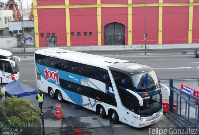 Auto Viação 1001 RJ 108.589 na cidade de Rio de Janeiro, Rio de Janeiro, Brasil, por Felipe Gonzalez. Número da foto: #5500261.